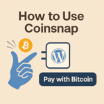 how to accept bitcoin with coinsnap